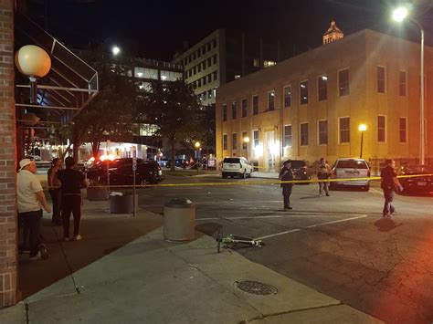 1 dead, 1 wounded in downtown shooting near Central Library